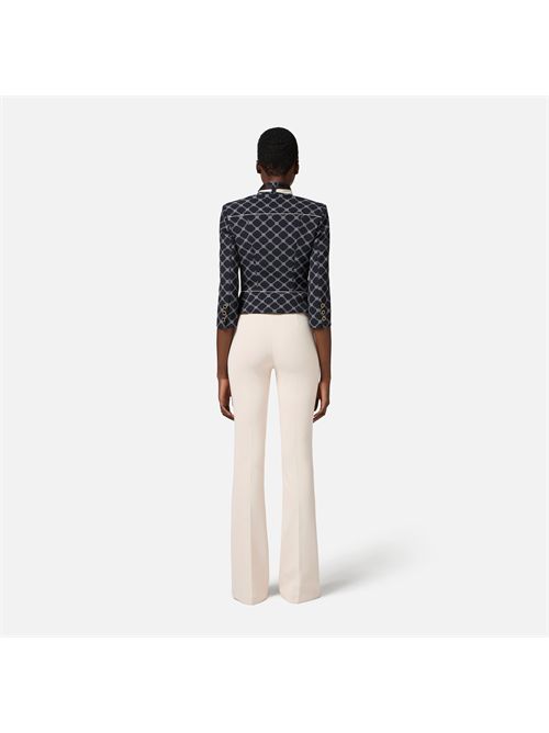 pants woman white ELISABETTA FRANCHI | PA07951E2/193